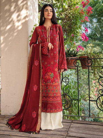 D 1a Rajbari Winter Shawl 2021